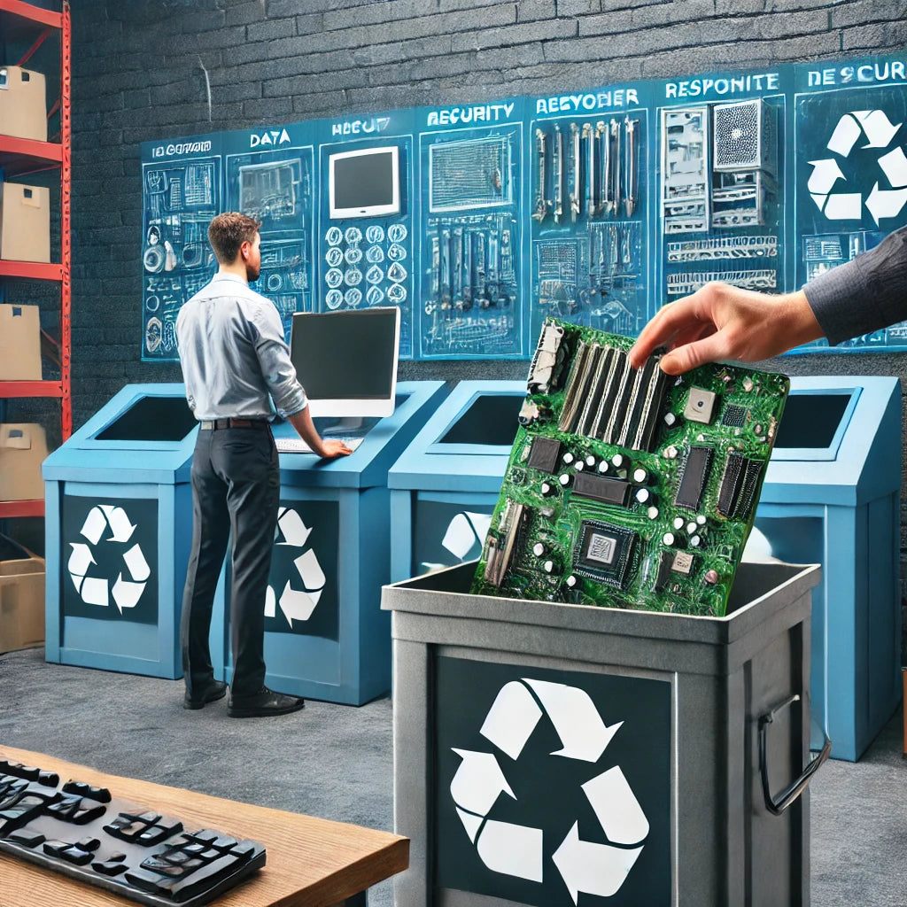 Old Computer Wipe and Recycle